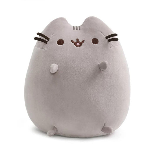 GUND Pusheen Squisheen plush in an 11-inch sitting pose, ideal for cuddles.