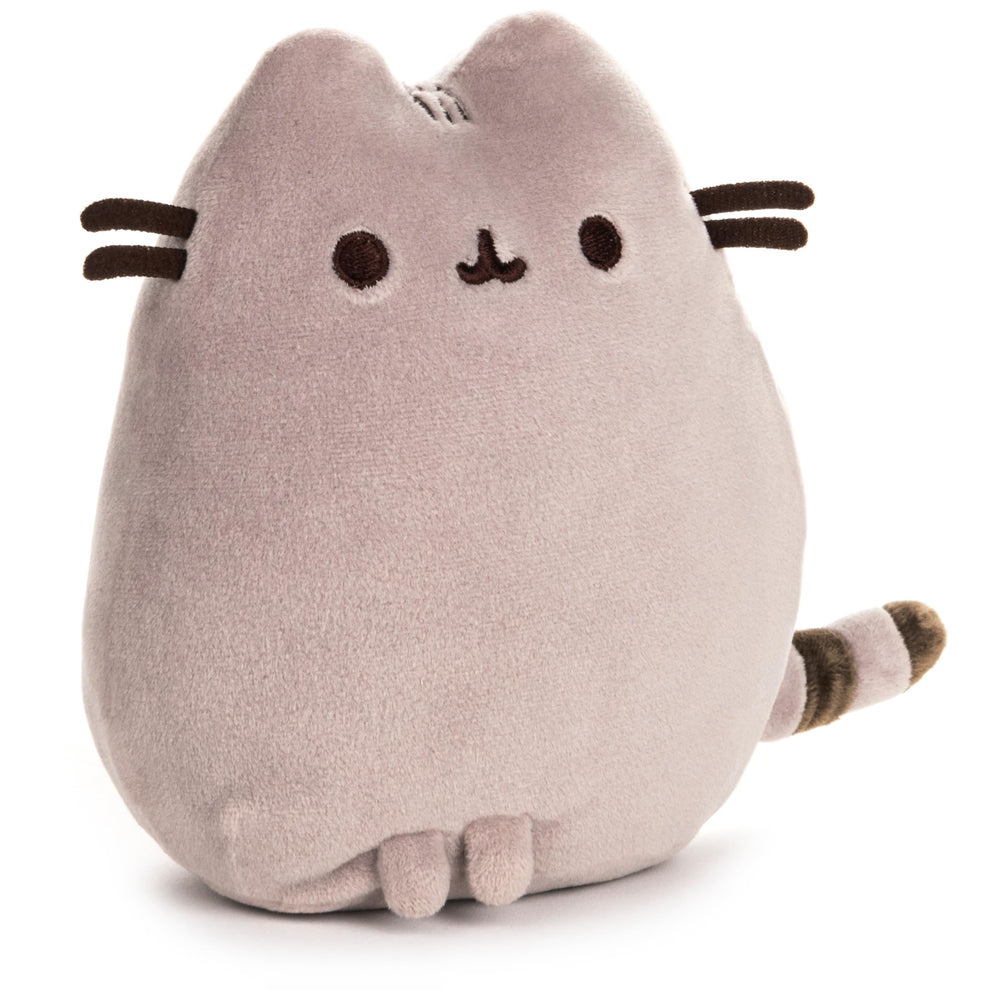 GUND Pusheen Squisheen close-up showing soft fabric and squishy texture.