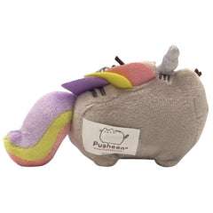 Gift-ready packaging of GUND Pusheenicorn key holder for fans