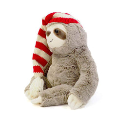 GUND Sammy Sloth close-up of soft fabric for gentle hugs