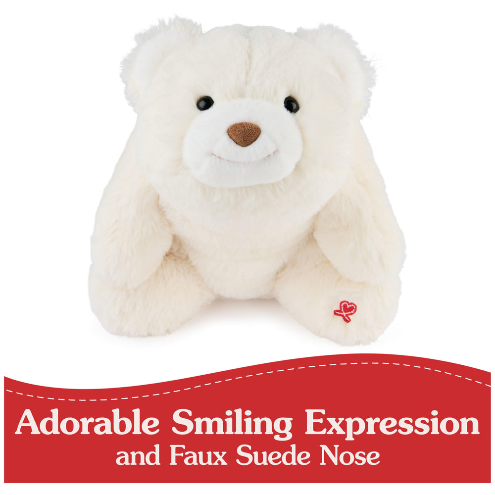 GUND Snuffles crescent shape designed for extra-snug hugs.