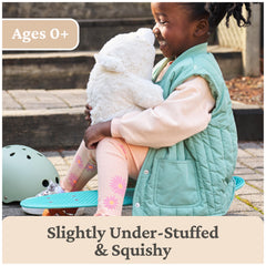 GUND Snuffles surface-washable tag demonstrates easy cleaning and lasting softness.