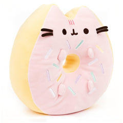 GUND Sprinkle Donut Pusheen plush embroidery detail captures iconic expression and quality