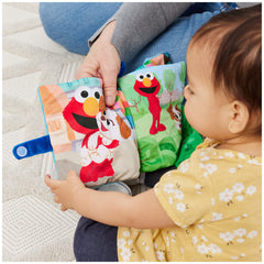 GUND Tango music-note collar highlights playful sensory cue during stories.