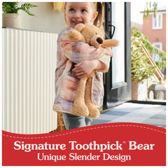 GUND Toothpick with floppy limbs for easy posing and cuddling.