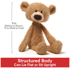 GUND Toothpick soft tan plush material for cozy, cuddly moments.
