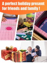 GUNEDD pink themed mahjong tiles ideal for stylish game nights.