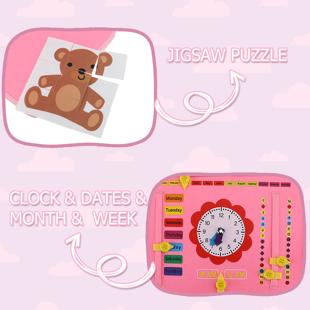 Guolely Busy Board color and shape recognition aids visual learning