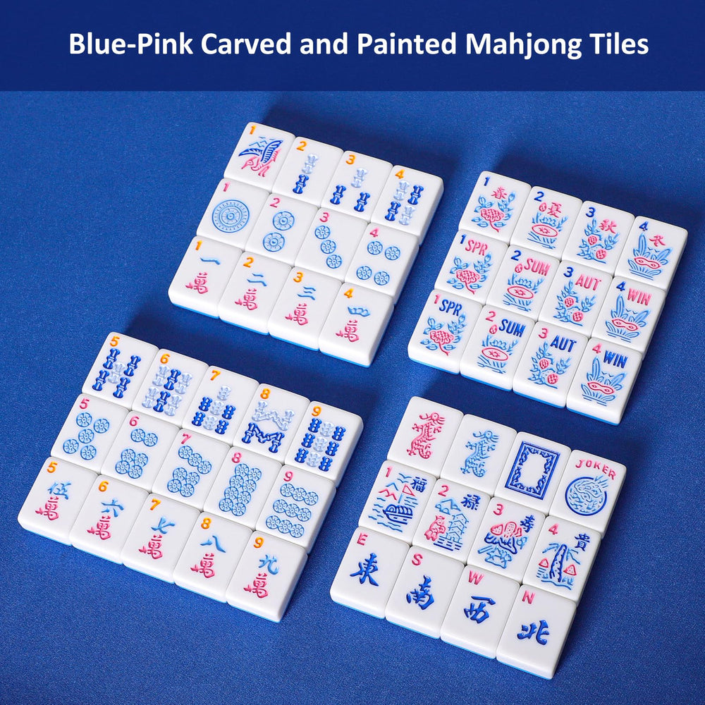Flowers tiles with decorative color contrast for visual appeal