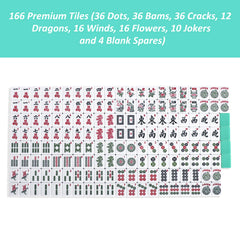 GUSTARIA tiles with engraved English letters and numerals for readability.