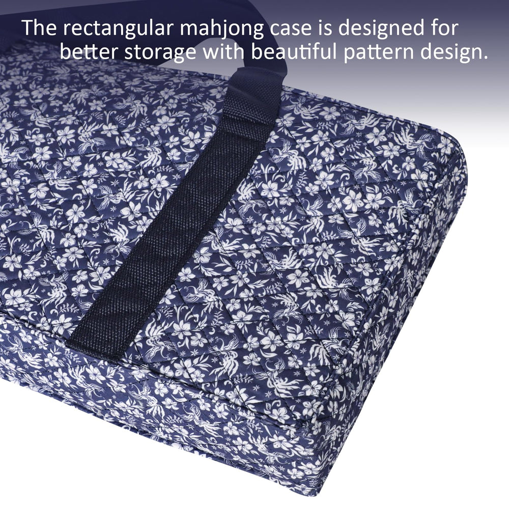 GUSTARIA bag with two wrappers keeps tiles and racks organized.