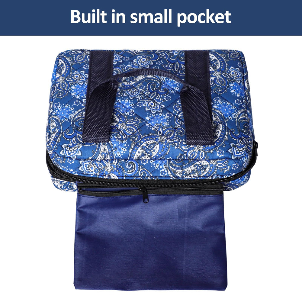 GUSTARIA blue-printed case adds style to game nights