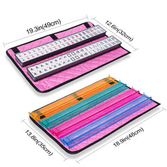 GUSTARIA dice, chips, and wind indicator enhance the tabletop mahjong experience