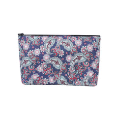 GUSTARIA empty mahjong bag exterior in dark blue for travel