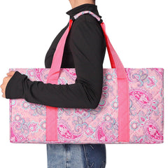 GUSTARIA interior padding protects tiles and racks during travel.