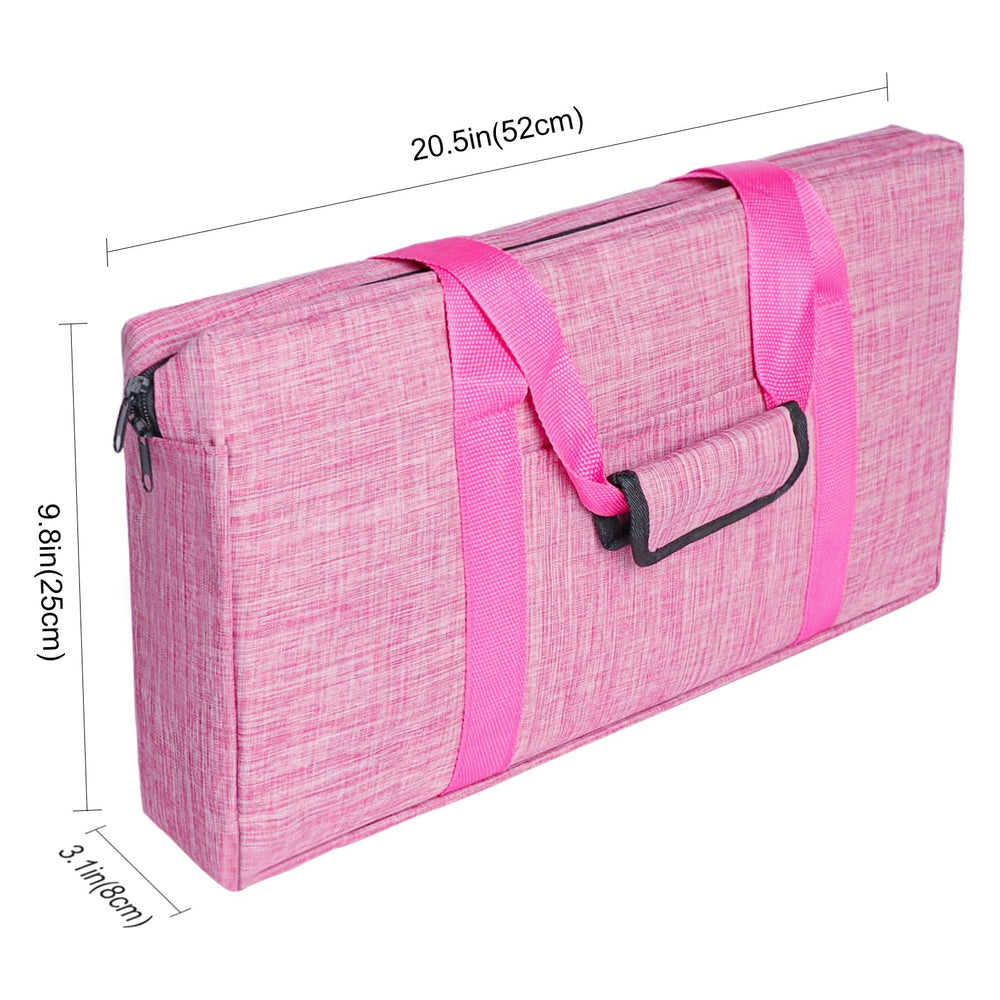 GUSTARIA mahjong bag with two wrappers keeps racks and trays secure while traveling