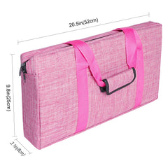 GUSTARIA mahjong bag with two wrappers keeps racks and trays secure while traveling