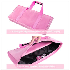 GUSTARIA sturdy shoulder strap adds comfortable carrying for game nights