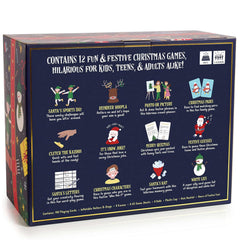 Gutter Games Merry Quizmas fast trivia for Christmas gatherings.