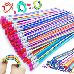 Guuozzli 45-pack flexible pencil 7 inch for kids' arts and crafts.