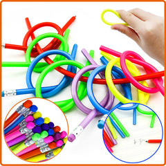 Guuozzli pink yellow green red pencils bundle for arts and crafts.