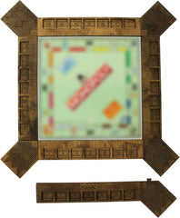 GUYTRENDz personalized Monopoly frame engraved with names for unique game nights