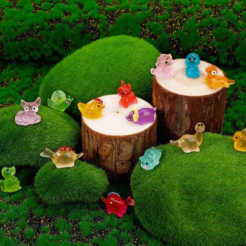 GWAHSA glow mini resin varieties inspire crafts and party favors.
