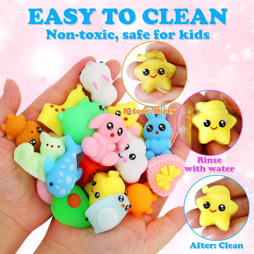 GWAHSA Mochi Squishy ideal party favors for birthdays and celebrations.