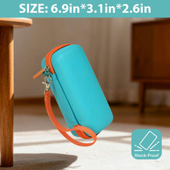 Compact dimensions fit backpacks, school bags, and carry-ons.