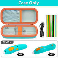 Inside elastic strap secures Start+ Essentials pens and accessories.
