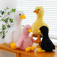 Gwxqybfe duck stuffed animal yellow beak adds cute, lifelike charm.