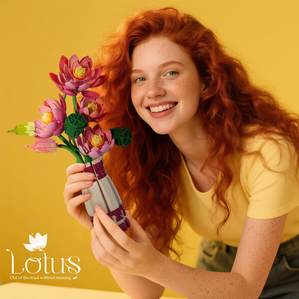 GXJTYYBS lotus model detail petals highlight fine textures