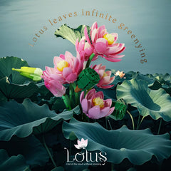 GXJTYYBS adjustable lotus stems let you customize height and layout