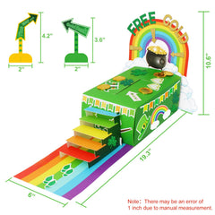 GYGOT Leprechaun Trap Kit adhesive stickers enhance easy trap design