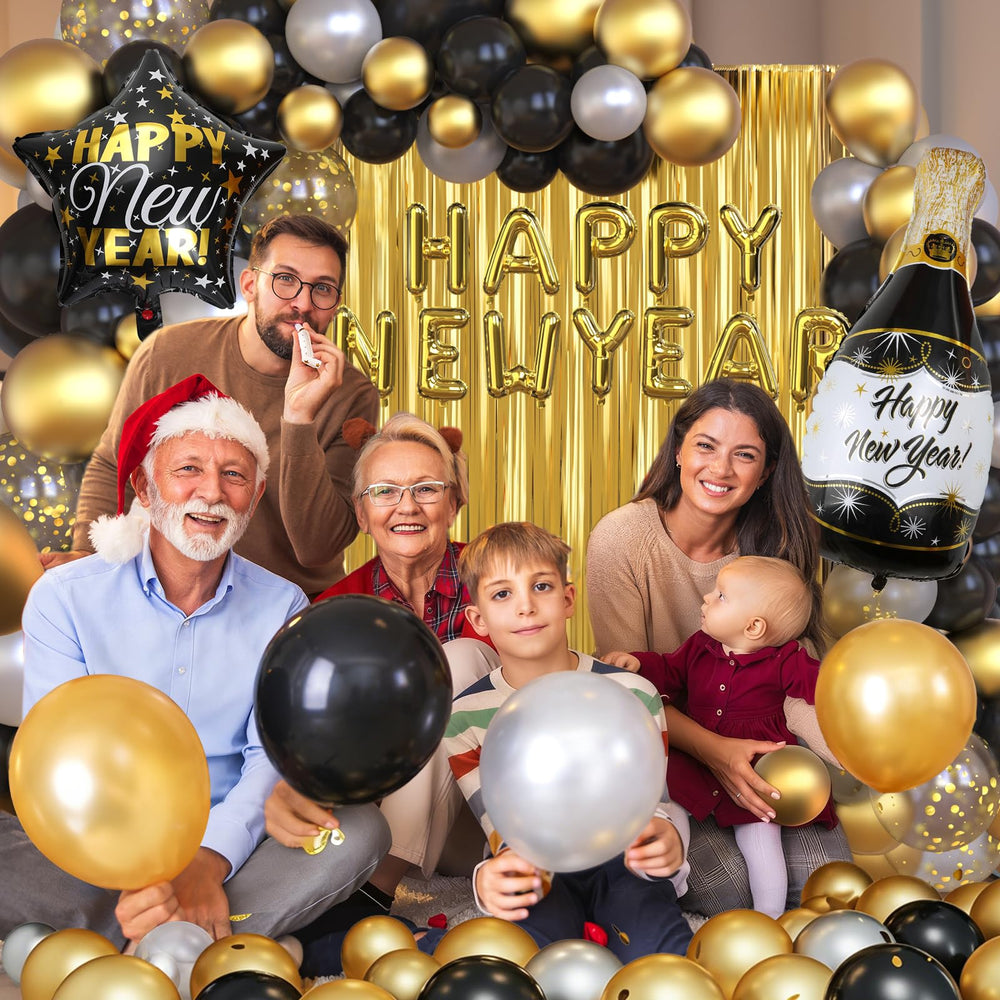 GYIPFIPA 16in New Year banner creates a bold backdrop