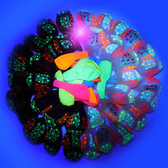 GYIPFIPA stars glow under blacklight for a festive party atmosphere