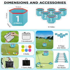 GYMMALL foldable design enables easy transport