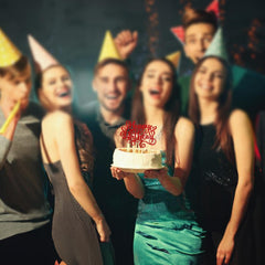 Gyufise Party decorations pair with cakes for memorable table displays