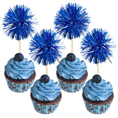 Gyufise foil firework cupcake toppers packaged and ready to decorate