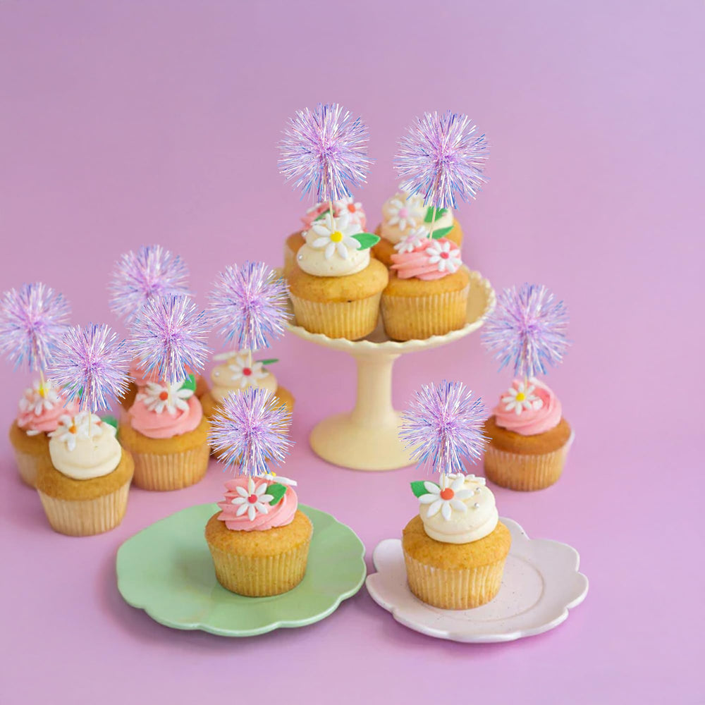 Gyufise music-theme cupcake toppers brighten birthday treats with style.