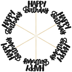 Gyufise paper cake topper with toothpick keeps decorations secure.