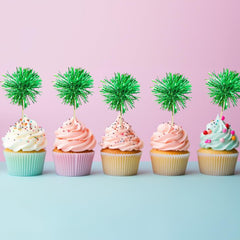 Gyufise easy-to-insert party decor picks simplify cake prep and serving