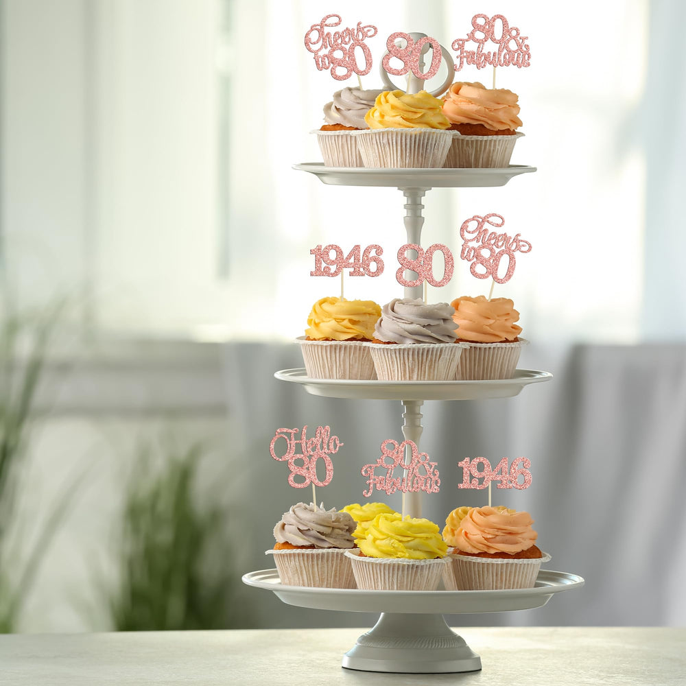 Gyufise toppers made from premium card stock with food-grade toothpicks for safe decorating.