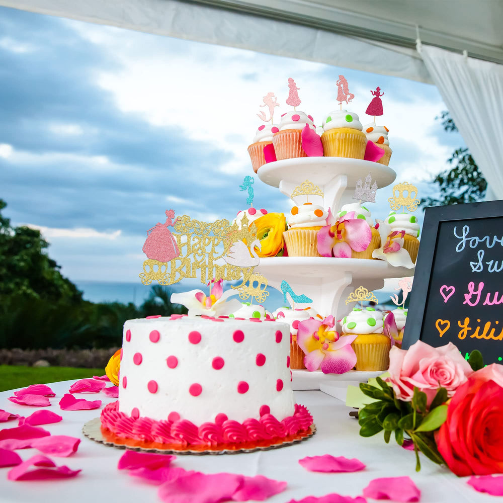 Gyufise Princess toppers ideal for kids' parties and birthday celebrations.