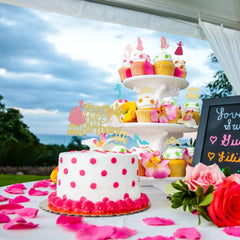 Gyufise Princess toppers ideal for kids' parties and birthday celebrations.