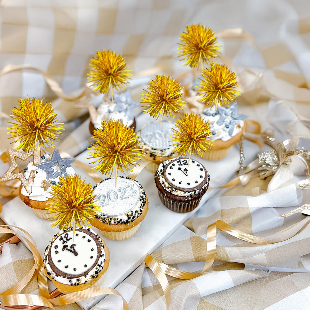 Gyufise ready-to-insert toppers simplify party cake decorating.