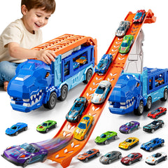 GYYCKTD race track truck toy with portable layout for versatile play