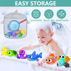 GZHFMUS ocean bath toys nemo: watertight, easy to rinse after splash-filled moments.
