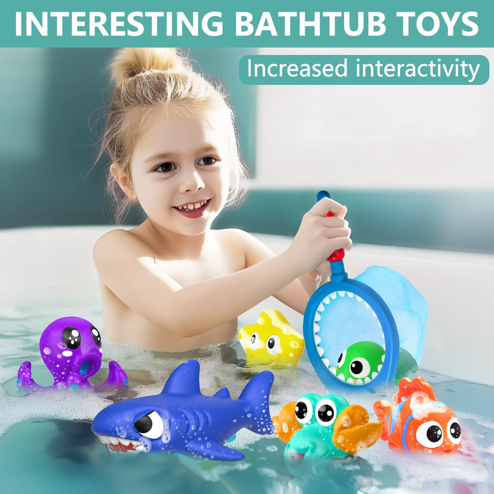 GZHFMUS ocean bath toys turtle: soft, non-toxic material is gentle on little hands.