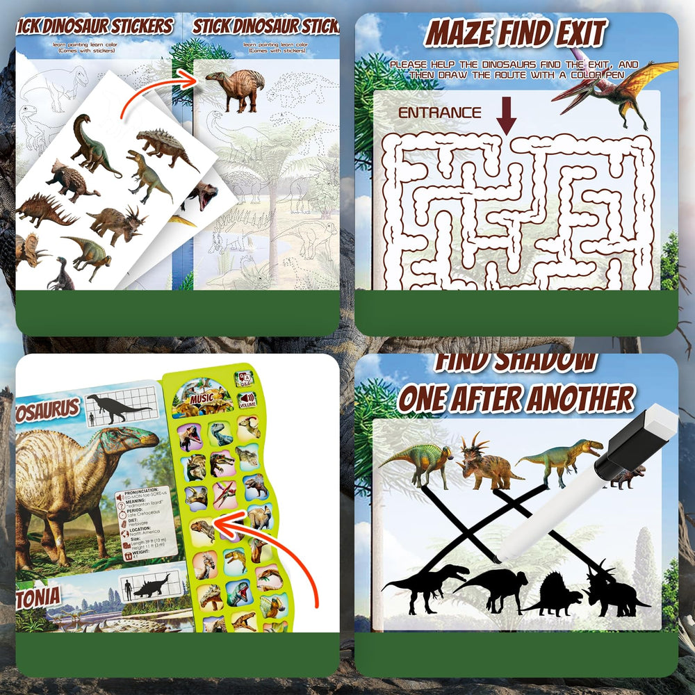 Gzsbaby book sounds writing pages support handwriting and color recognition during fun activities